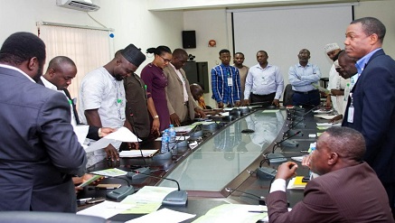 Inauguration of LOC by NCS Conferences Committee Chairman, Jide Awe